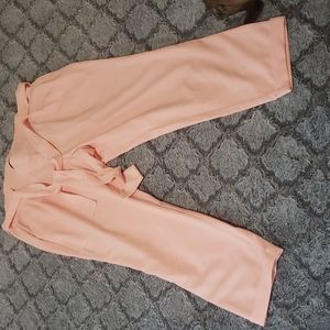 Lightweight pink dress pants